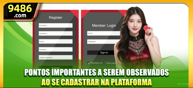 Login seguro na novibet